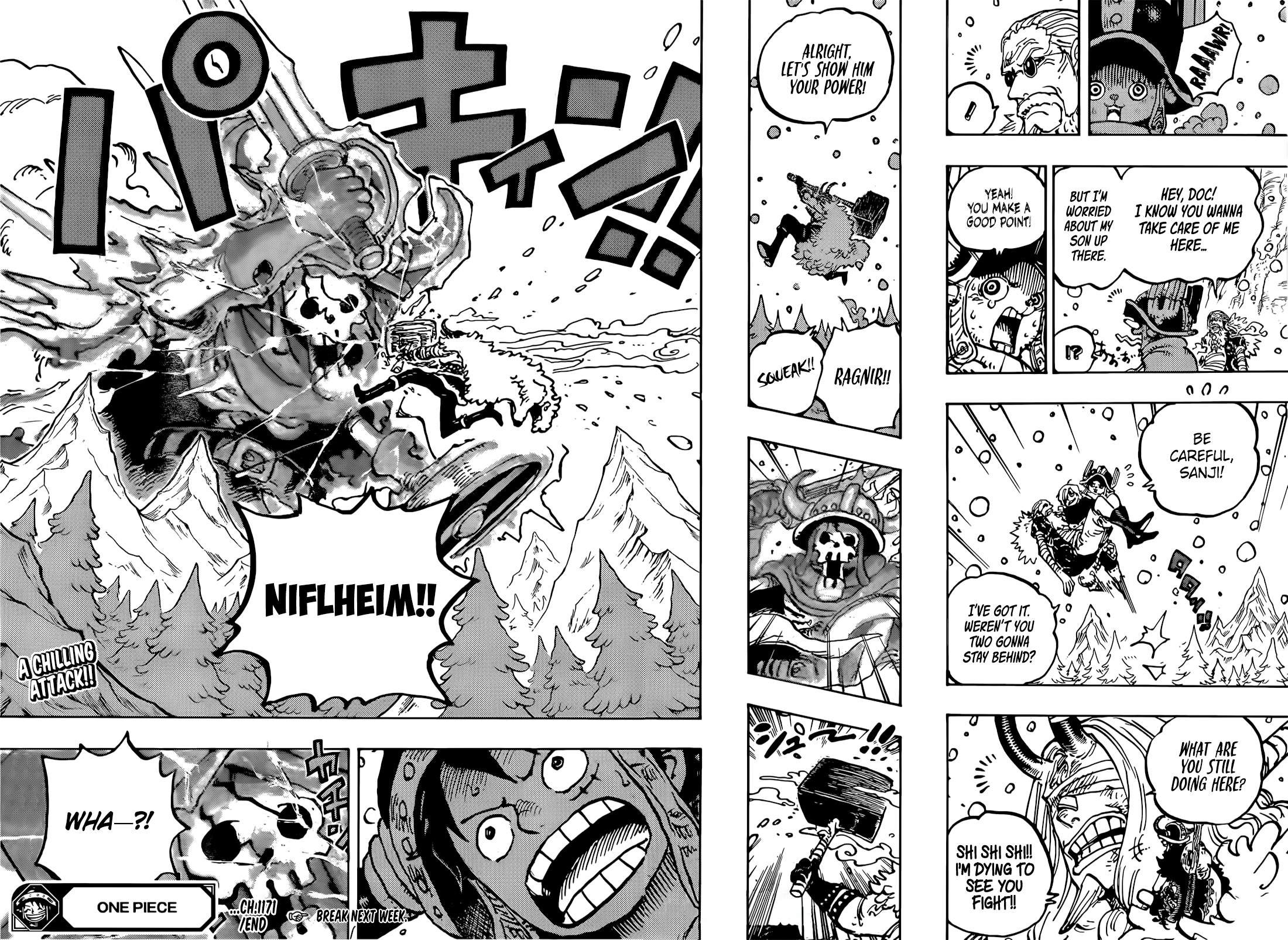 One Piece, Chapter 1171 image 14